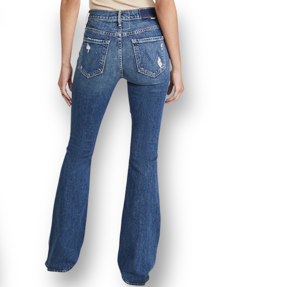 MOTHER SUPERIOR DENIM The Super Cruiser NWT Born to Bite Distressed jeans SZ 28 - Picture 2 of 12